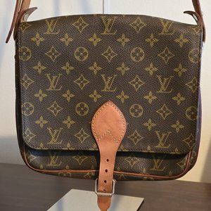 LOUIS VUITTON MONOGRAM CARTOCHIERE CROSSBODY BAG